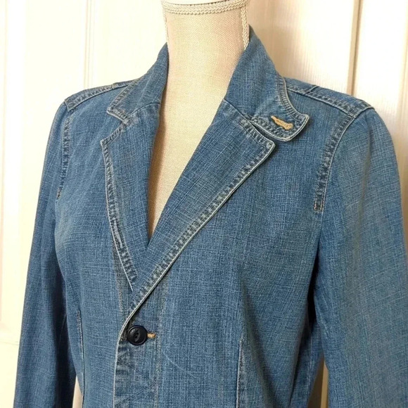 Tommy Hilfiger Jeans Denim Blazer - Picture 2 of 8